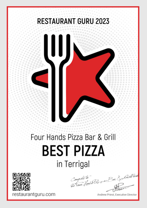 Four Hands Tapas & Pizza Bar, Terrigal Restaurant
